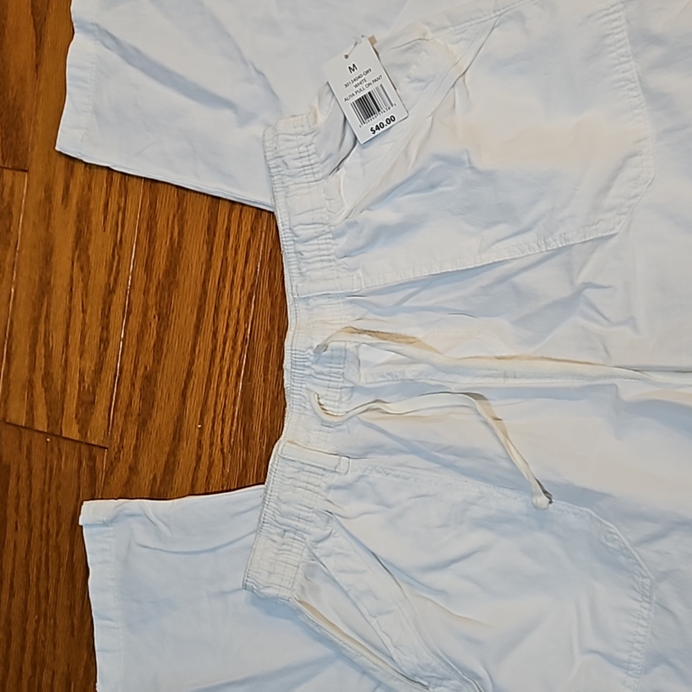 NWT - Gloria Vanderbilt Casuals Aliya White Pant - Picture 3 of 9